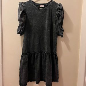 Distressed Cotton Dress